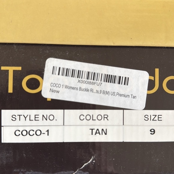 Vegan Leather Tall Brown boots size 9 - Picture 9 of 16